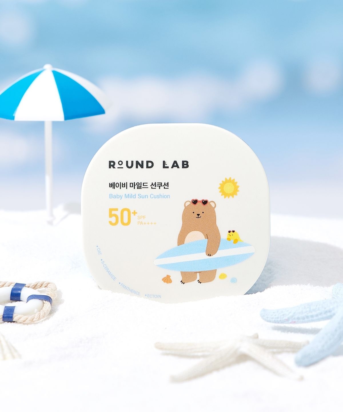 ROUND LAB 嬰兒溫和純物理防曬氣墊 SPF 50+ PA++++ 16g