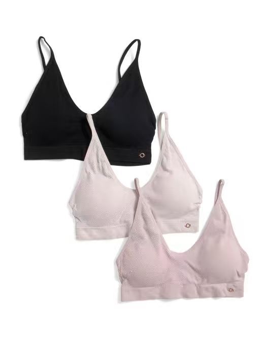 【預購】H043020 Danskin 女裝舒適無鋼圈內衣（3 入裝）