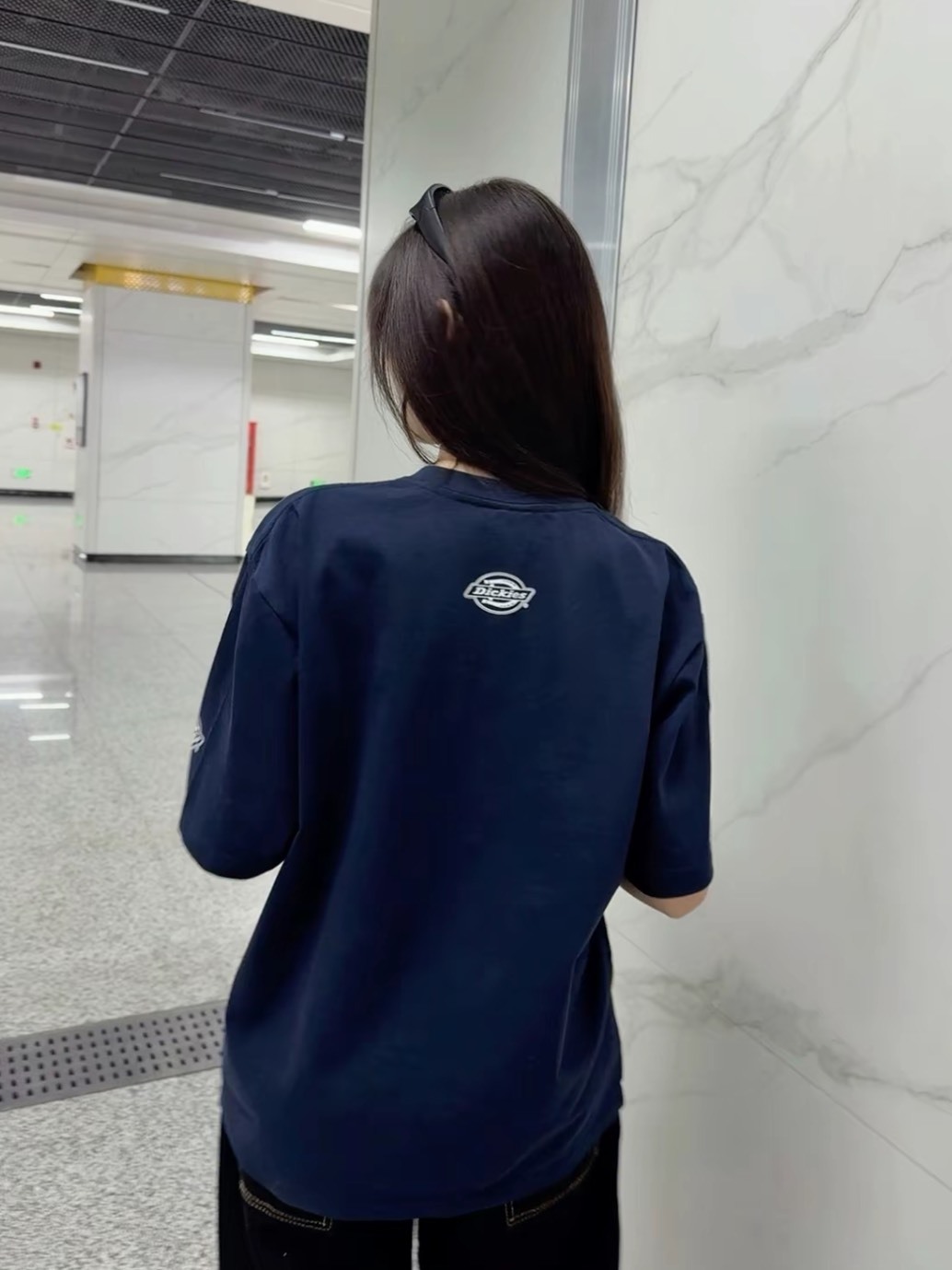 DICKIES 純棉 美式復古 品牌刺繡 圓領 短袖 男女同款