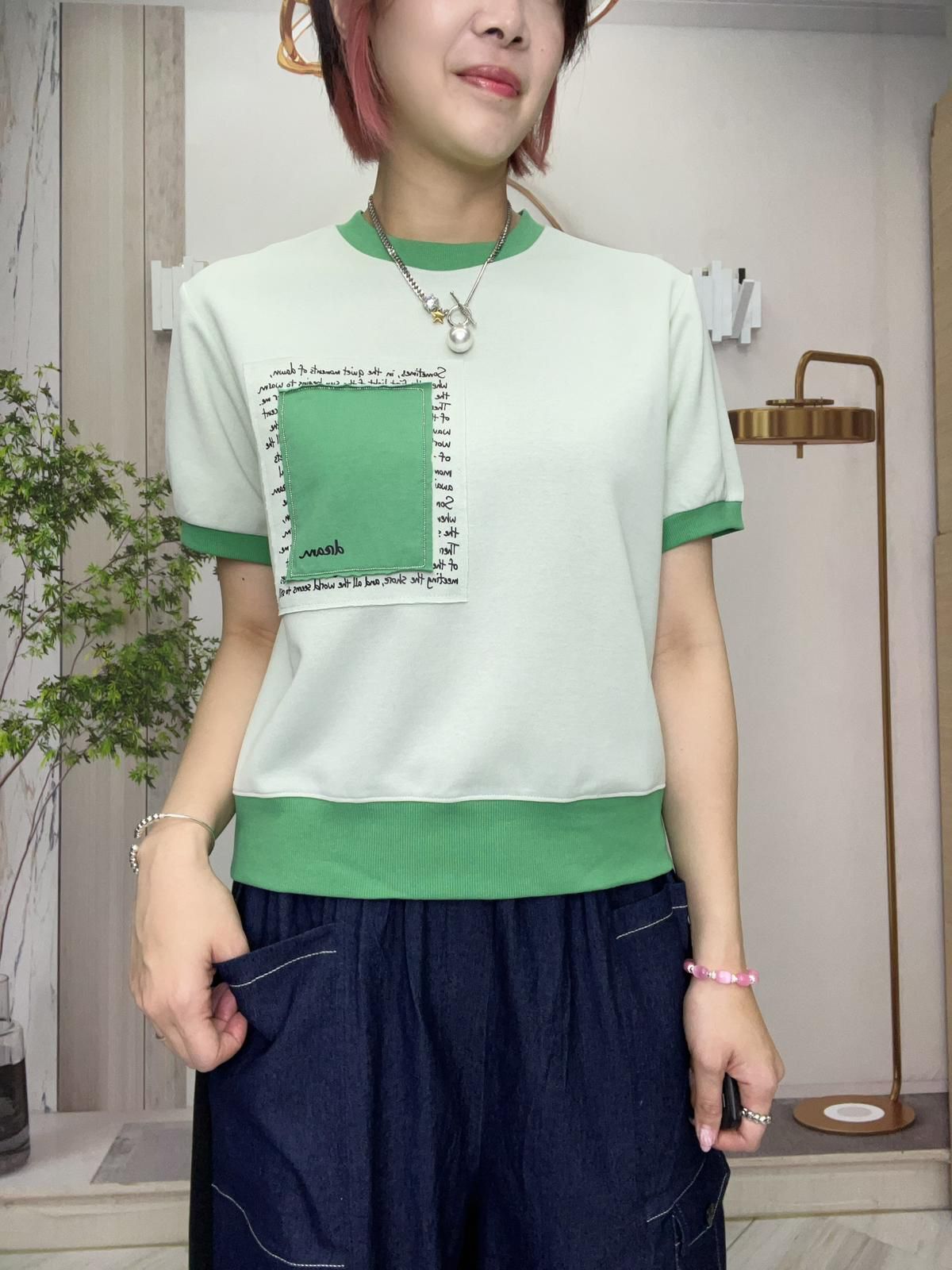 in 牌子拼色top~161AF