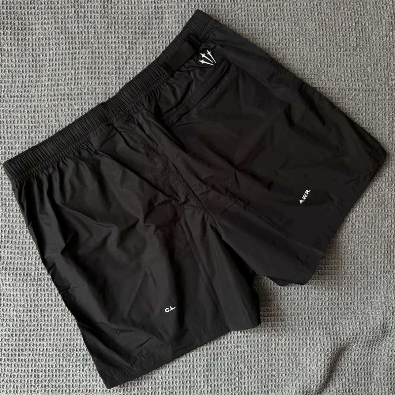 NIKE NOCTA WOVEN SHORTS 全黑 短褲 透氣 五分 休閒 褲子 FN8194-010