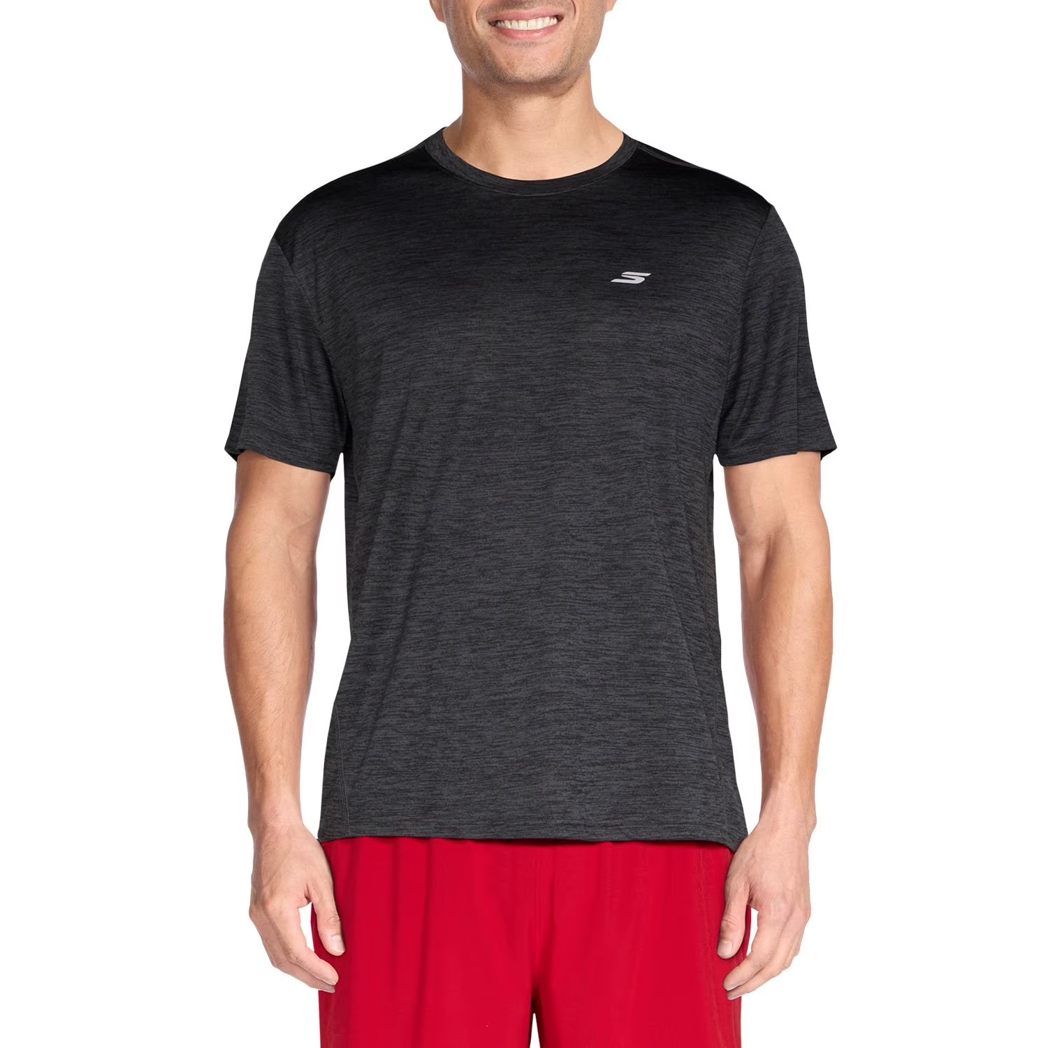 【預購】H043024 Skechers 男裝排汗運動短袖 T 恤