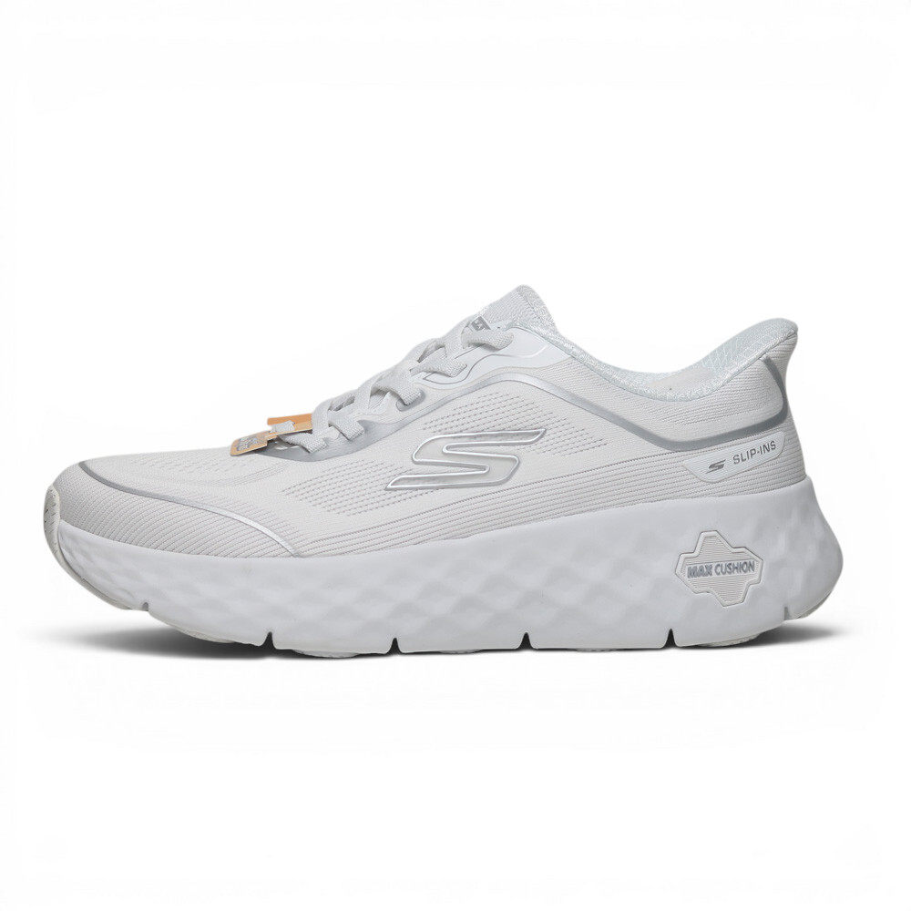 SKECHERS 健走鞋 GO WALK MAX CUSHIONING 全白 瞬穿 女 126031WSL