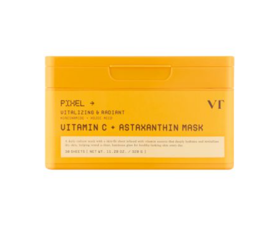 SS260430-S30-VT VITAMIN C ASTAXANTHIN MASK, 30EA-VT 維生素 C 蝦紅素面膜(Exp-11/30/2028)