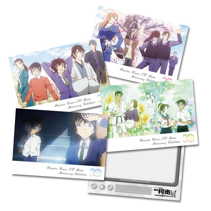 【動畫30周年】23 柯南TV動畫30th展-明信片組-我懷念的