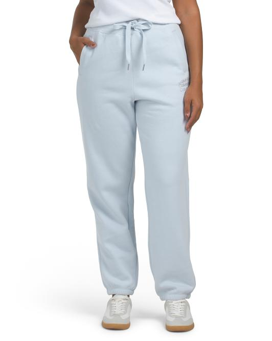 【預購】H043029 Calvin Klein 經典 Logo 飾邊修身慢跑褲