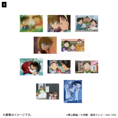 【動畫30周年】75 柯南TV動畫30th展日版紀念造型貼紙組-A款