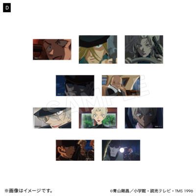 【動畫30周年】78 柯南TV動畫30th展日版紀念造型貼紙組-D款