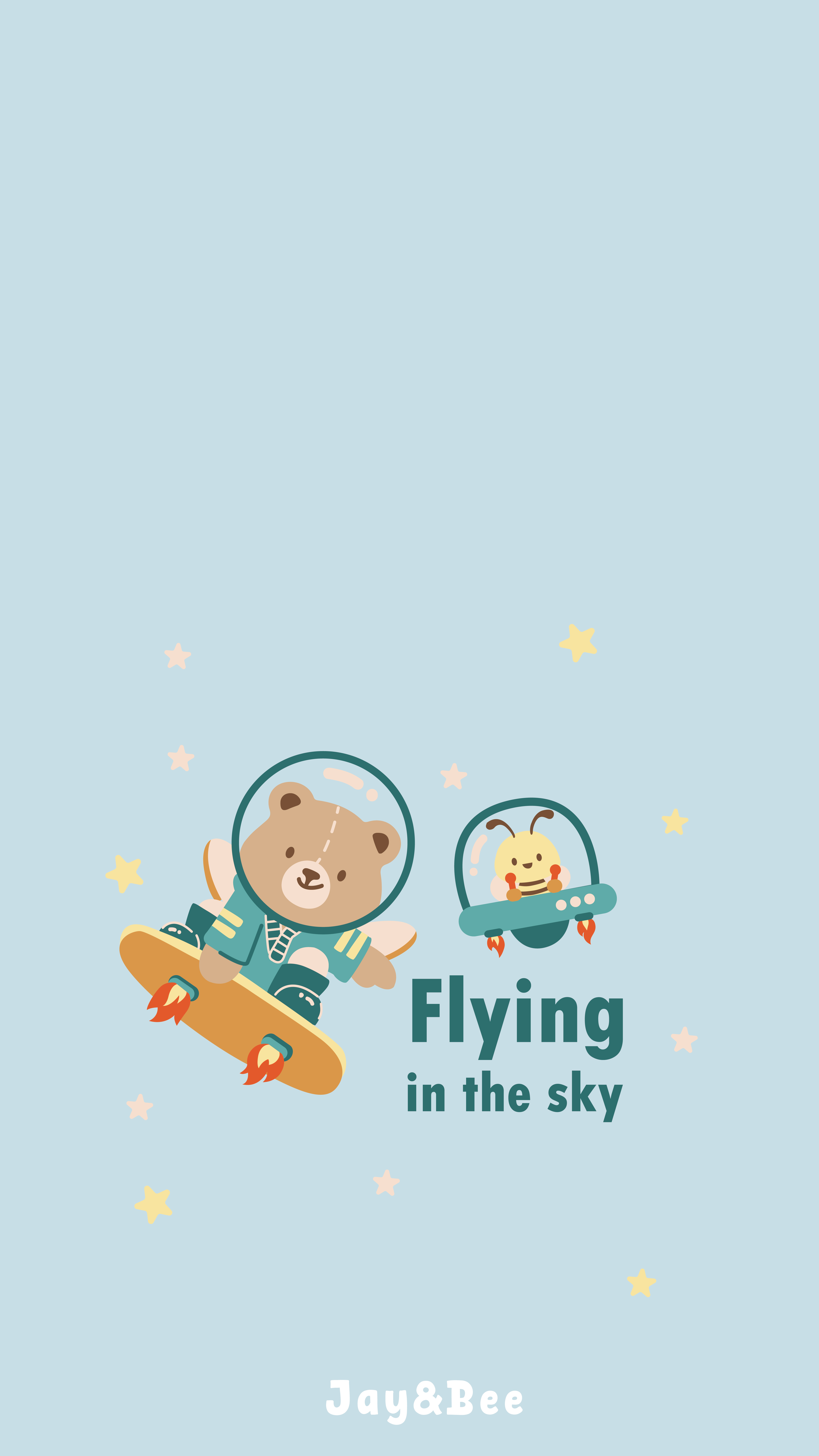 星際滑板手桌布3