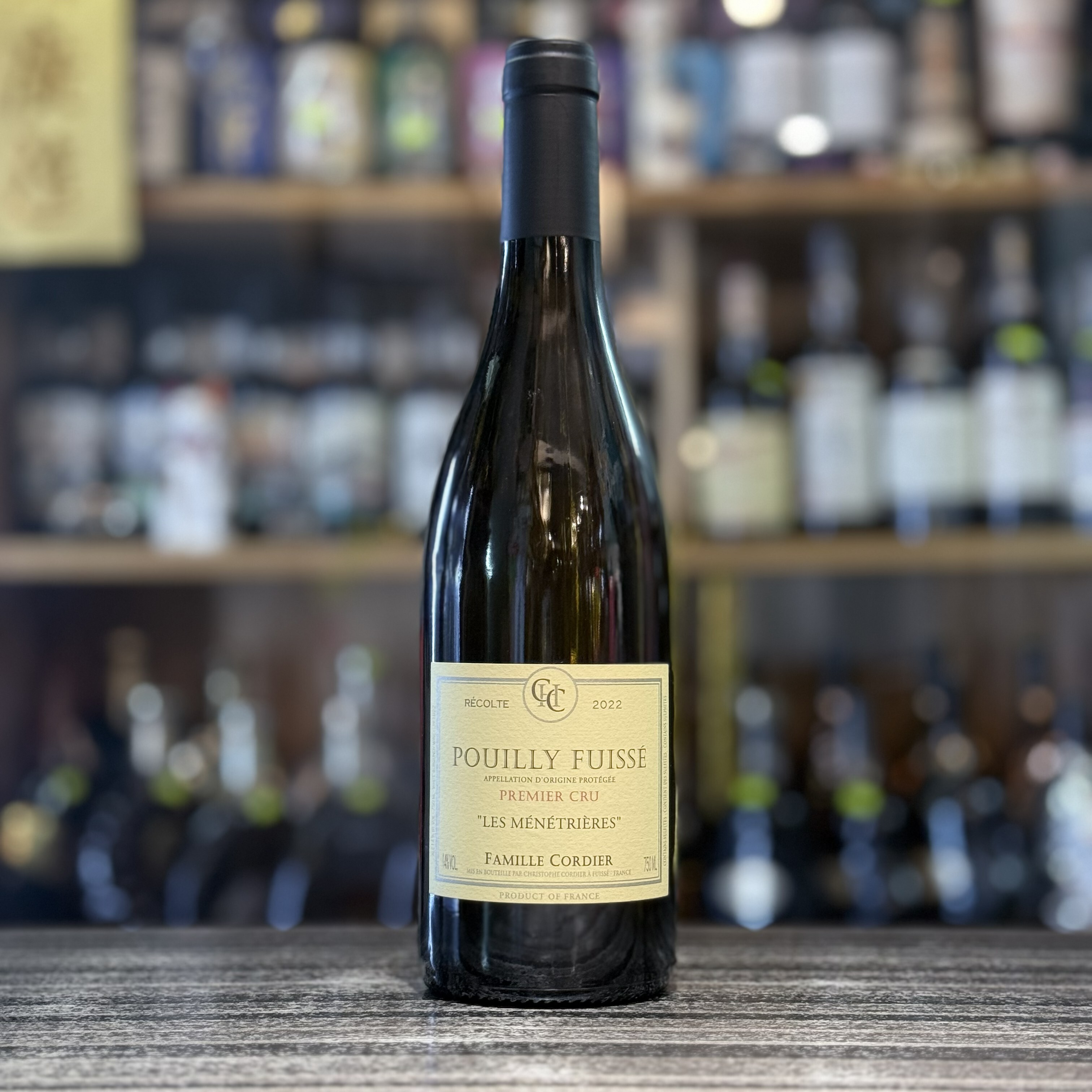Domaine Cordier Pouilly-Fuissé 1er Cru Les Ménétrières 2022 - 750ml