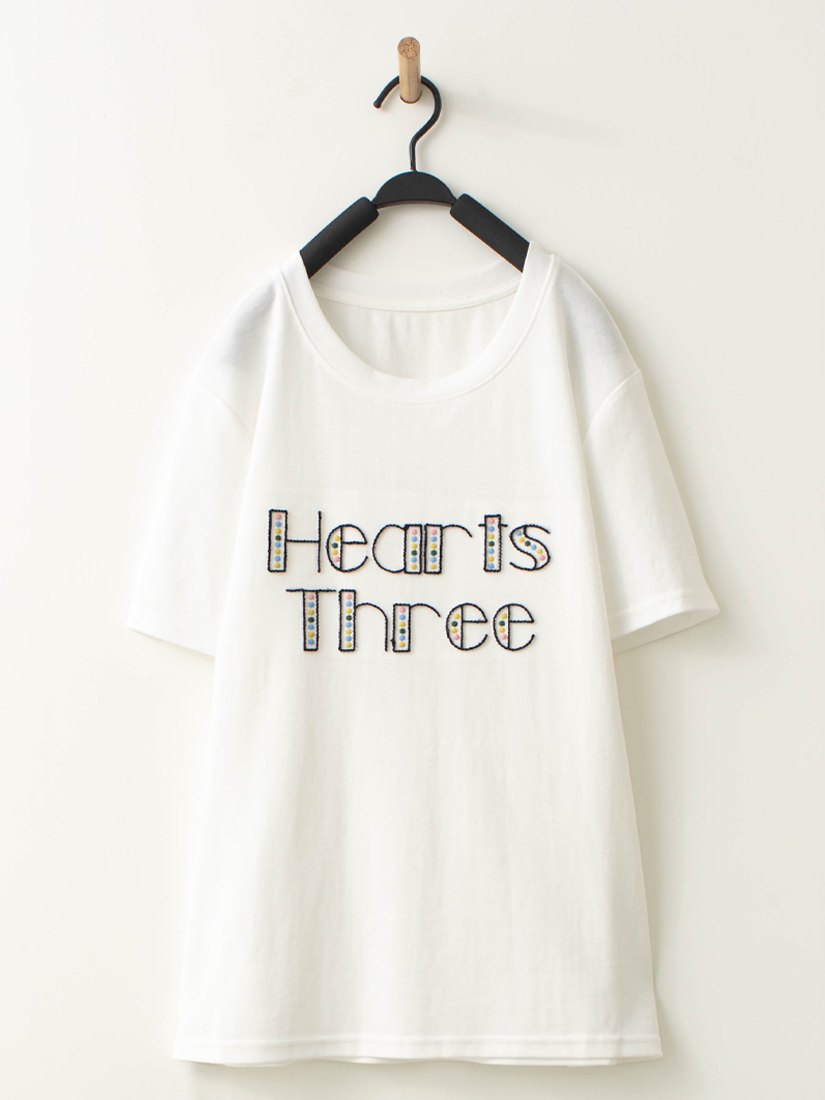 繡花字母短袖上衣碎花薄棉牛仔蛋糕裙組合