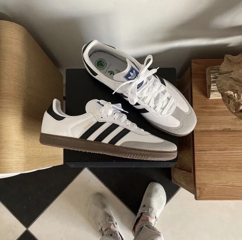<撿便宜囉>NG-Adidas Originals Samba OG 白