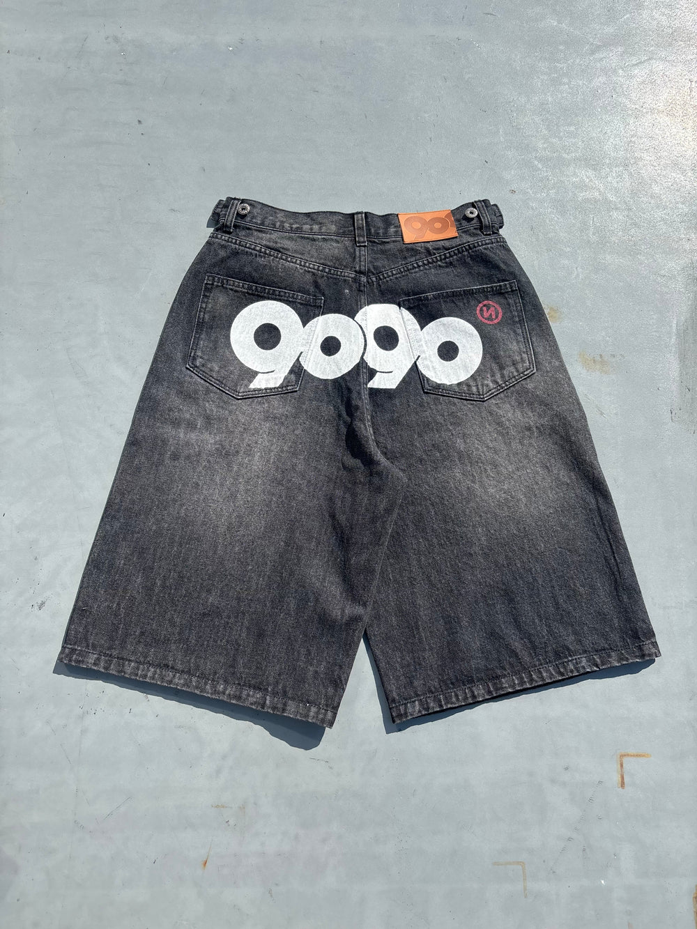 2026SS 9090 OG Logo Panted Buggy Jorts 9090字樣牛仔短褲七分褲