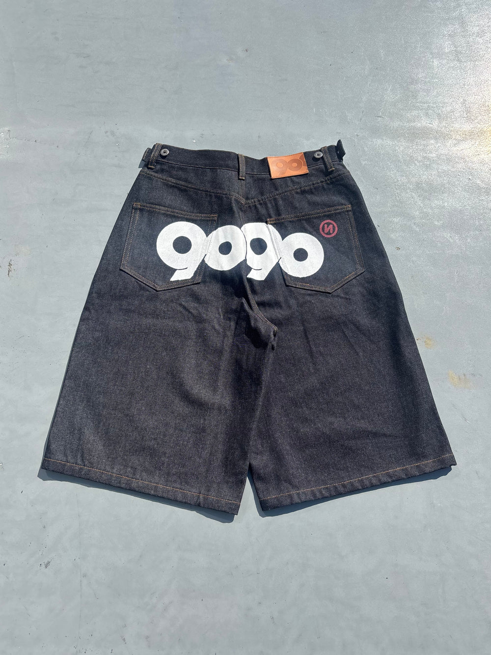 2026SS 9090 OG Logo Panted Buggy Jorts 9090字樣牛仔短褲七分褲