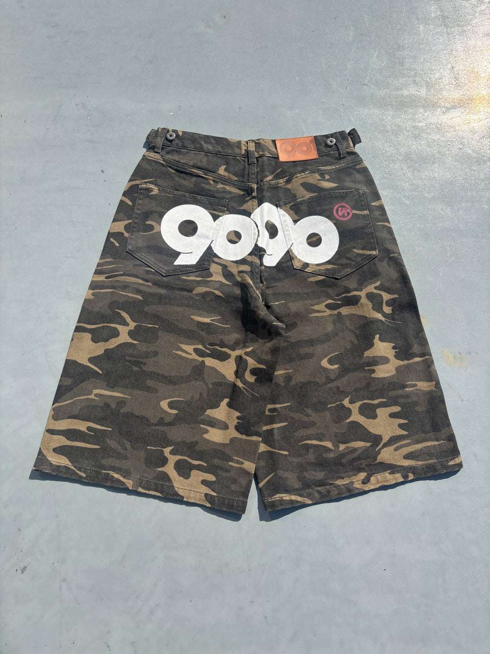 2026SS 9090 OG Logo Panted Buggy Jorts 9090字樣牛仔短褲七分褲