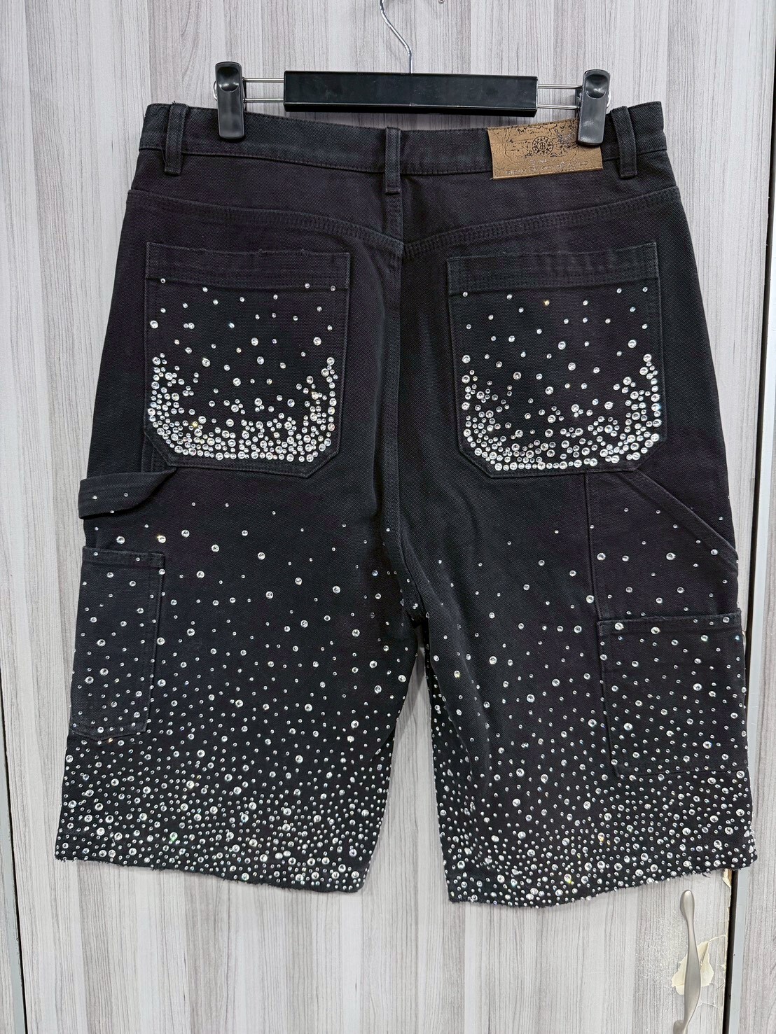 現貨 BORC 經典款滿鑽重磅嘿牛仔褲 七分短褲 BIRTH OF ROYAL CHILD