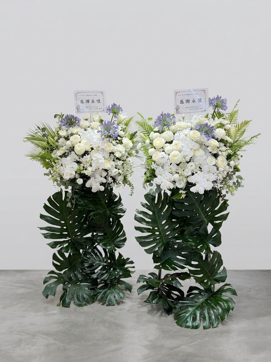 永恆的想念・訂製追思花籃