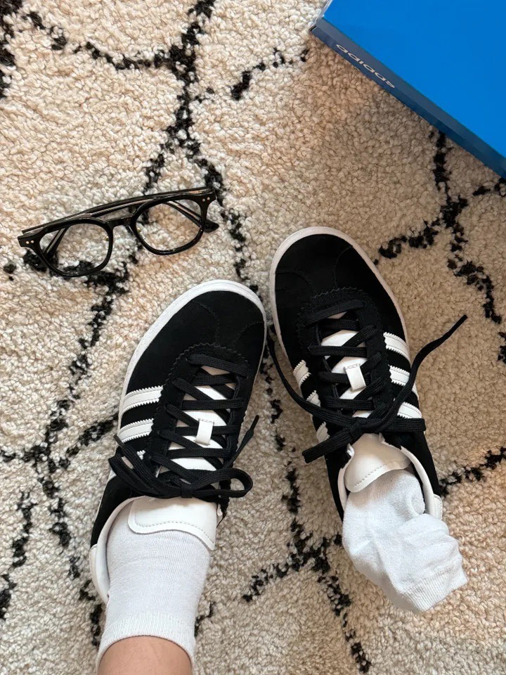 ADIDAS ORIGINALS STADT 黑白 金標 復古 男女鞋 JI1882 / 調貨