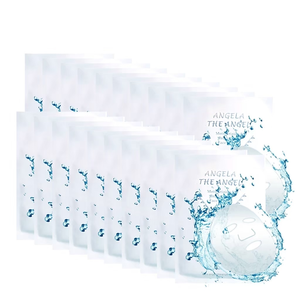 8折　天然棉嫩白保濕面膜5 / 20片