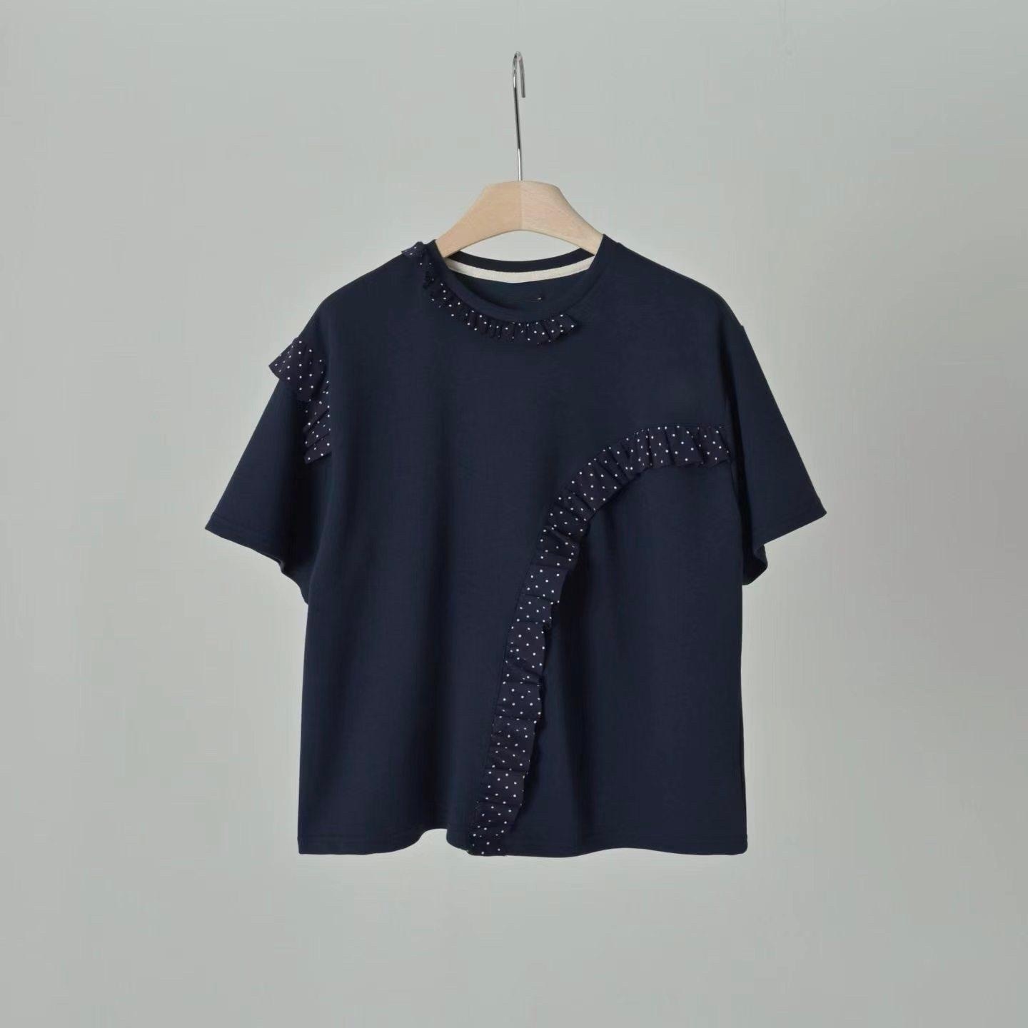 R牌子拼ruffle top ～161N