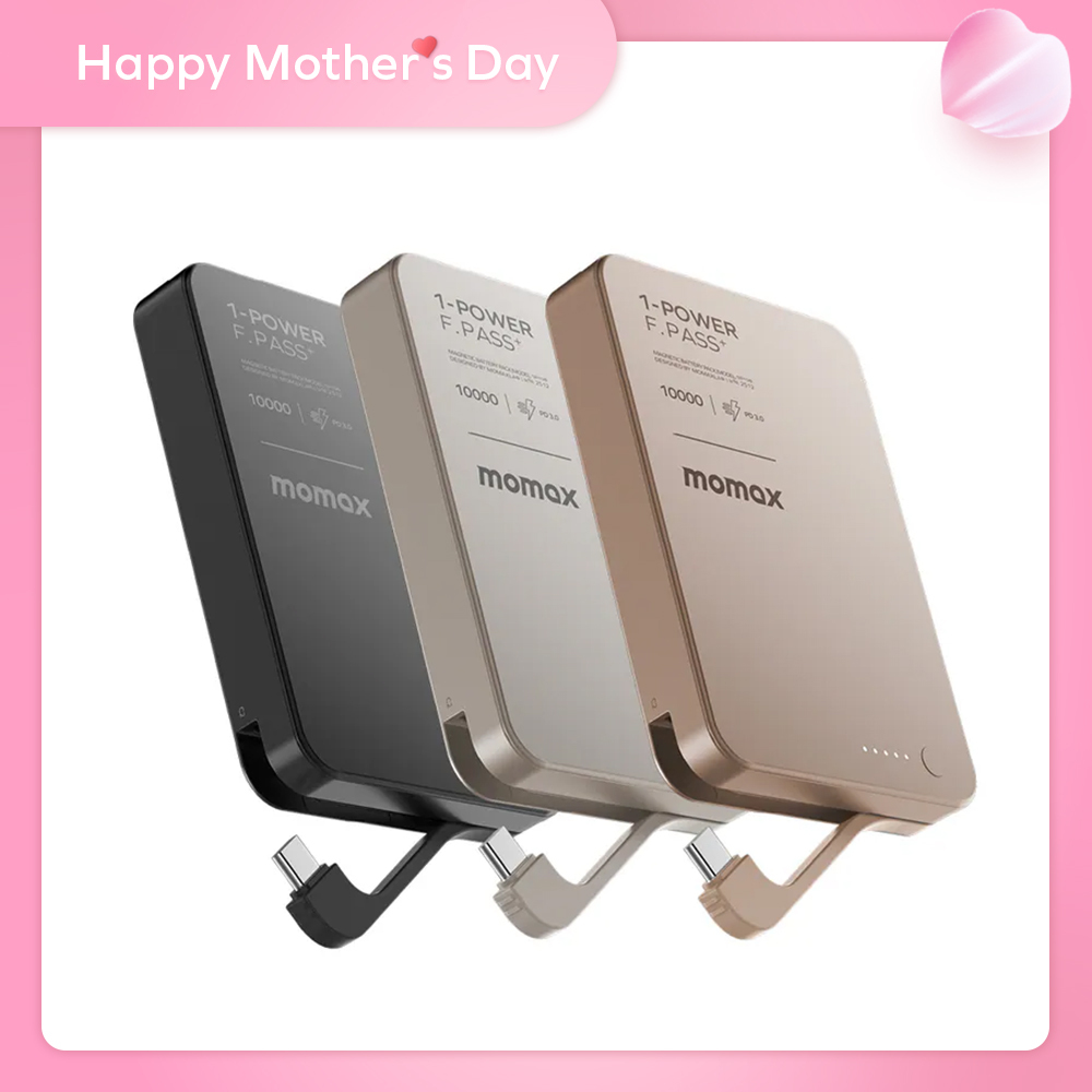 (沒有無線充電功能) 1-Power F.Pass+ CCC認證 10000mAh隱形自帶線行動電源
