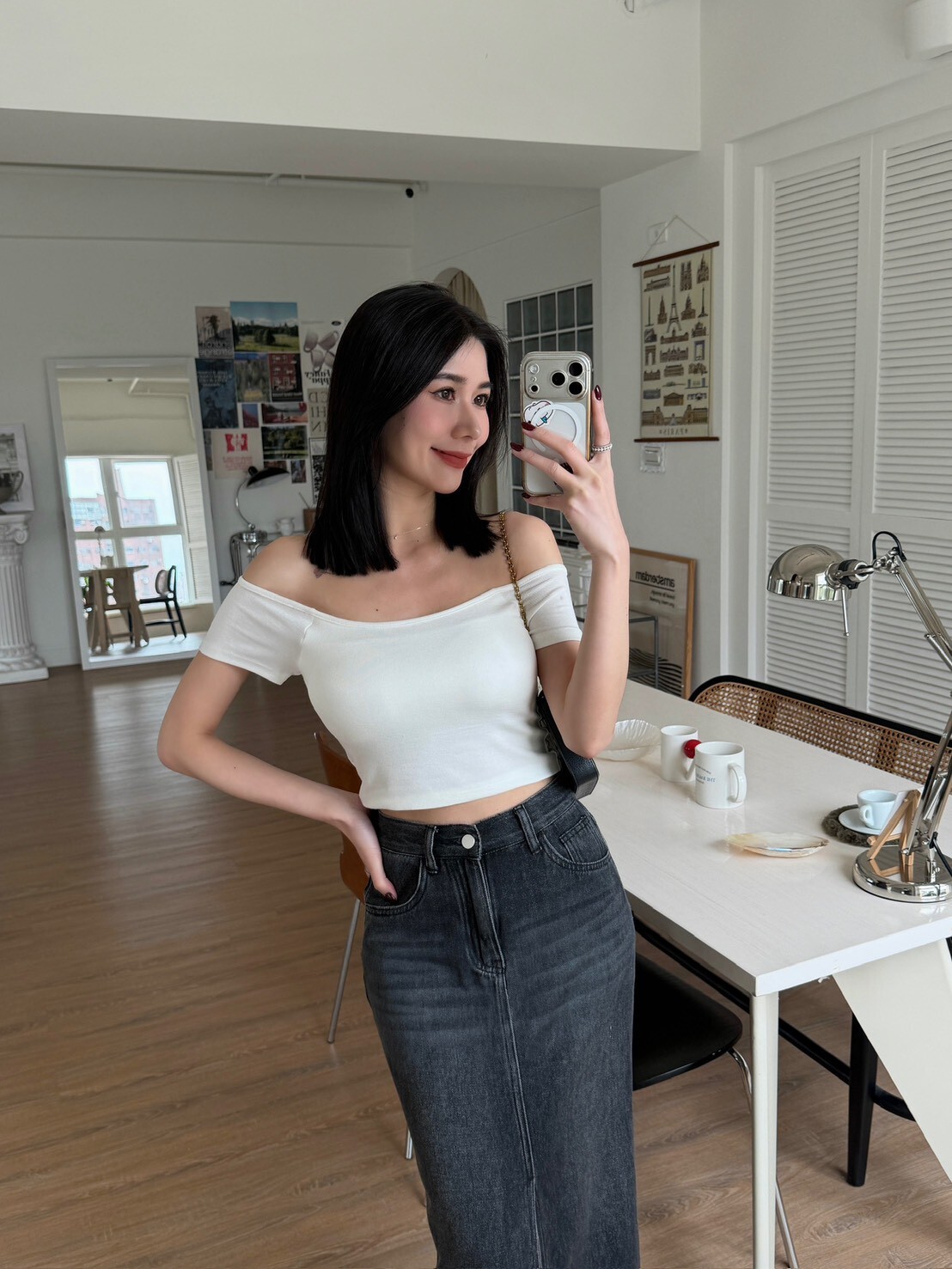 大圓領彈性BRATOP