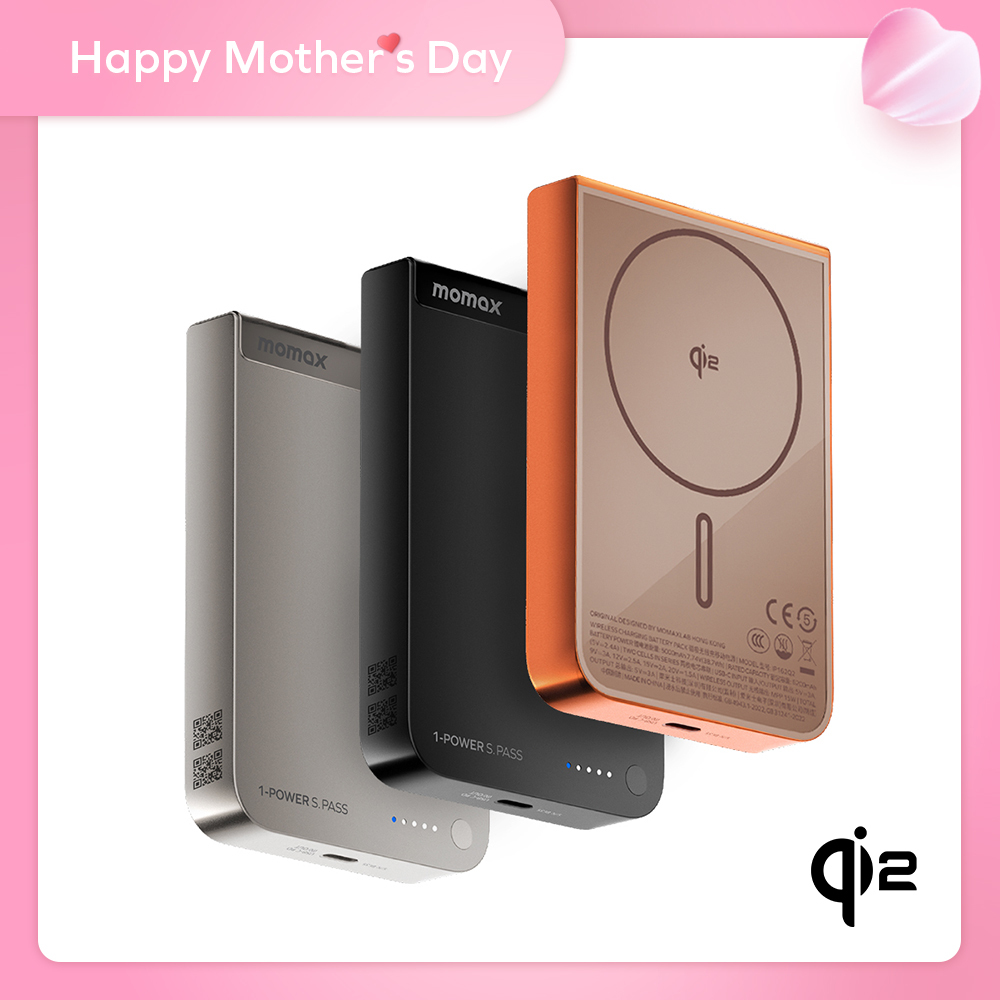 1-Power S.Pass 10000mAh Qi2 無線磁吸行動電源