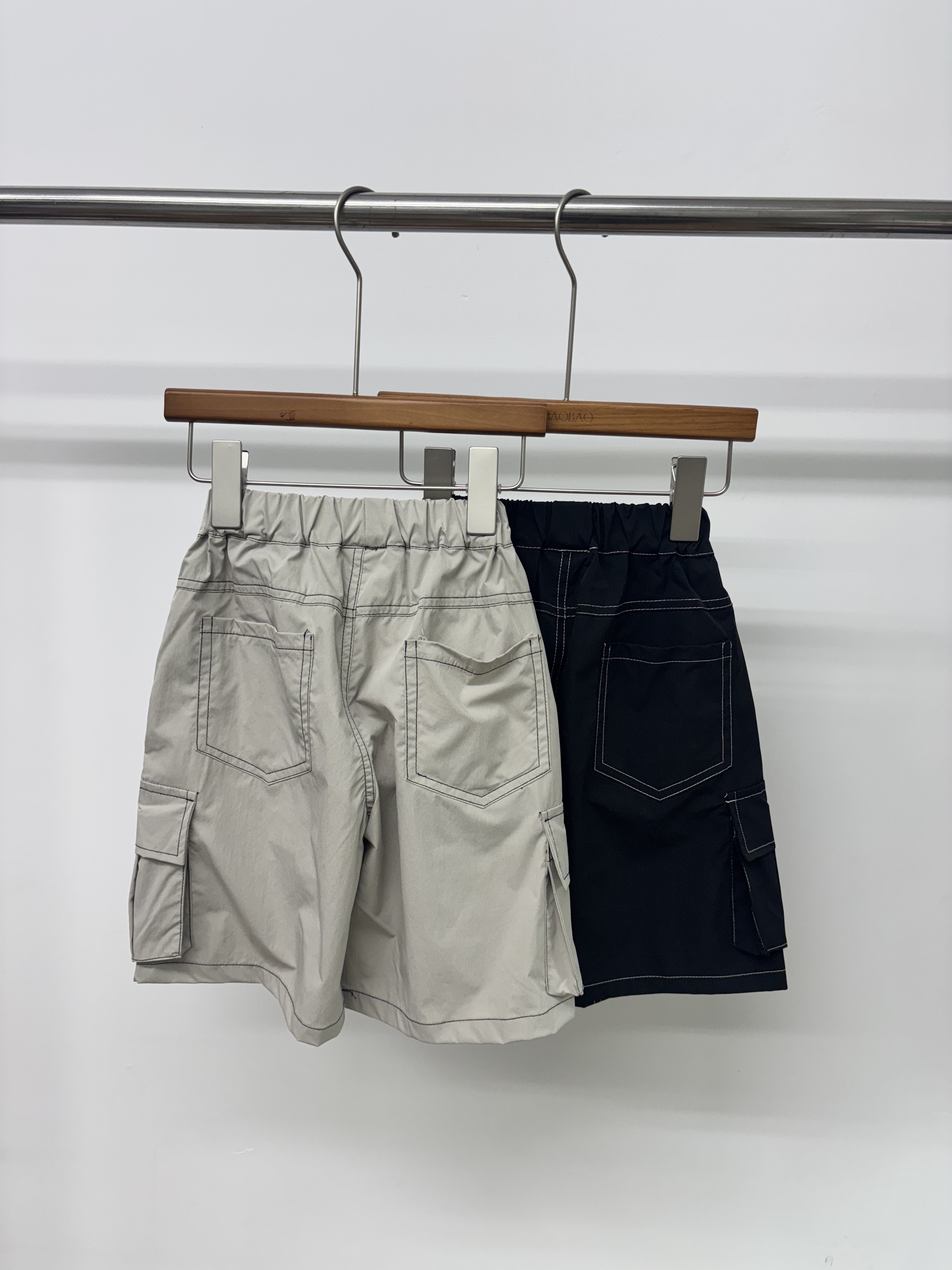 A05058明線設計五分褲