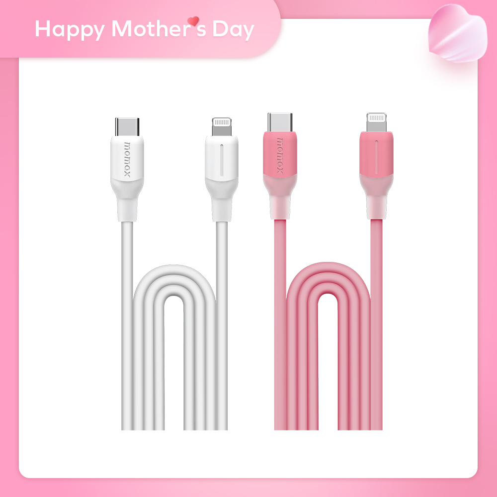 1-Link Flow MFi認證 USB-C to Lightning 充電線-(1.2m)