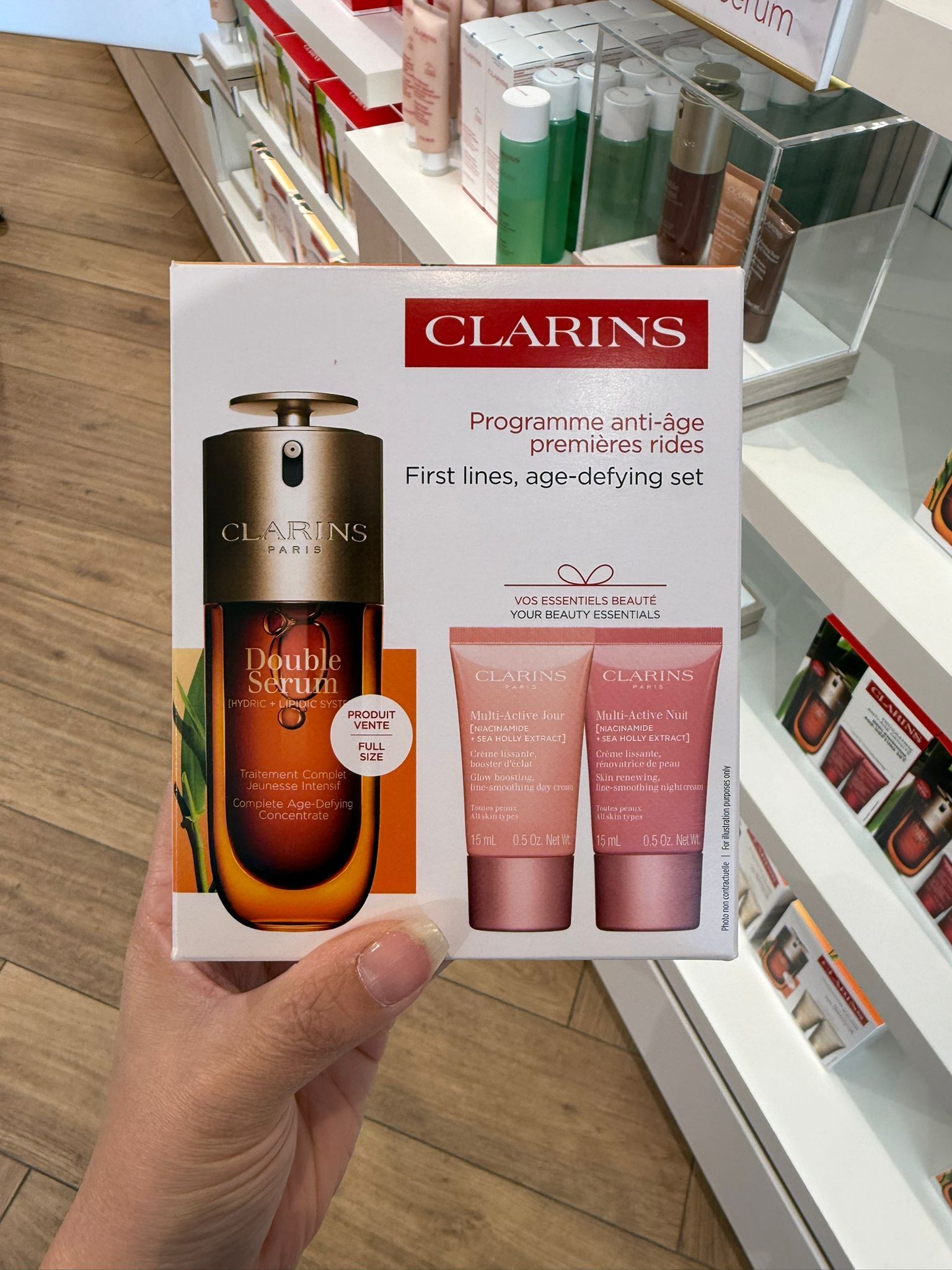 LYS01677 英國版Clarins Double Serum 限定套裝