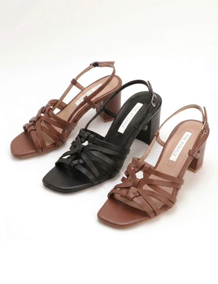 AZ17 #094(leather)  足碼  6cm 牛皮 SIZE:230-255 $499 (一口價)