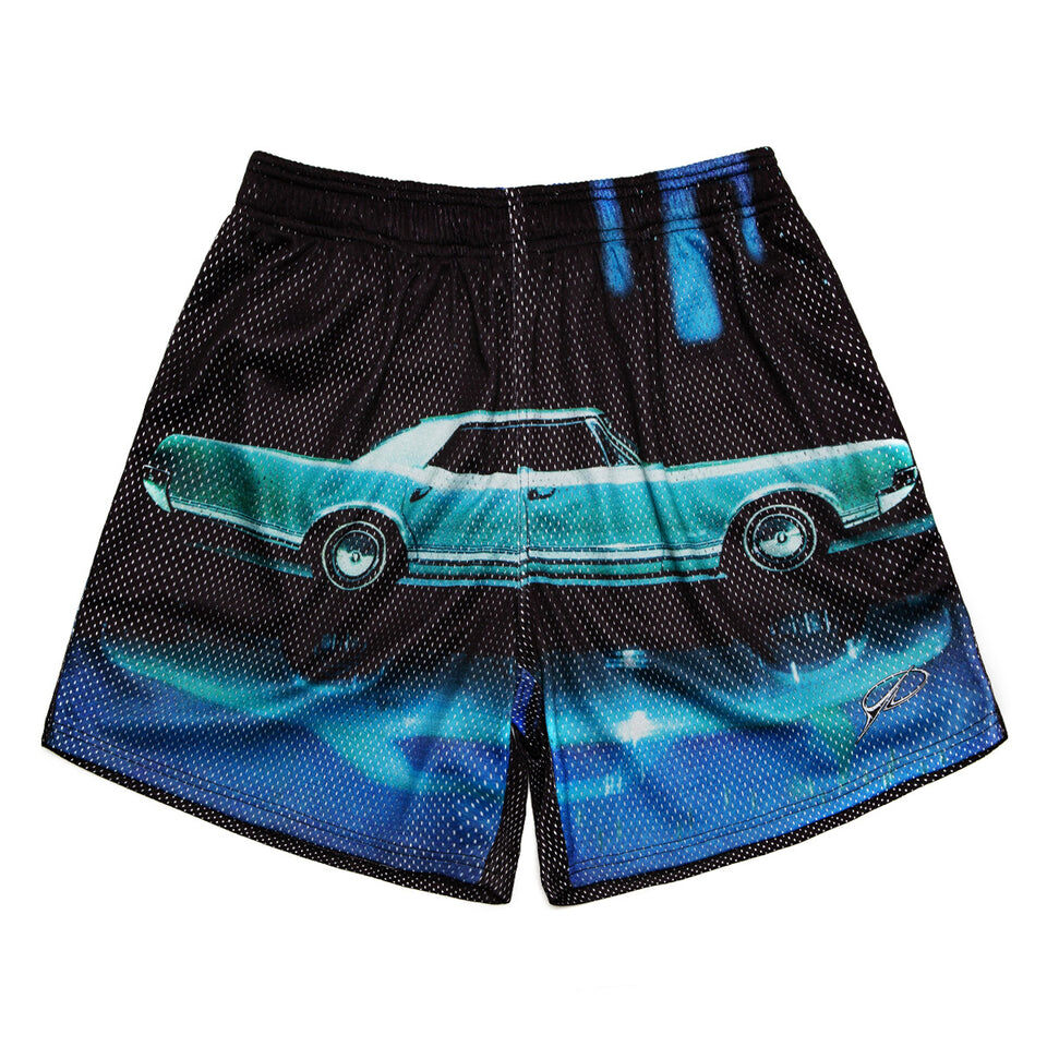 PRETTYNICE｜Olds：88 Mesh Shorts (Midnight)
