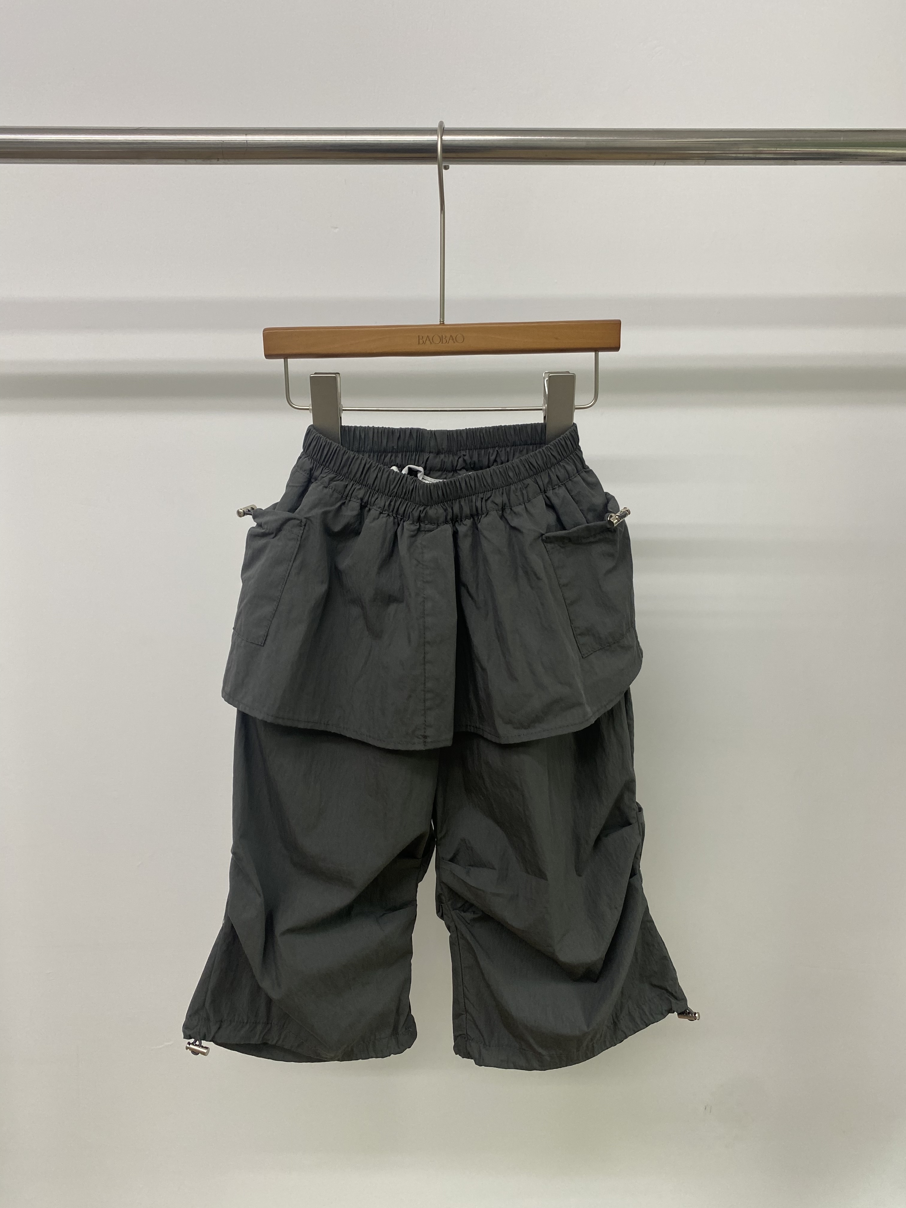 A05060屁簾工裝褲
