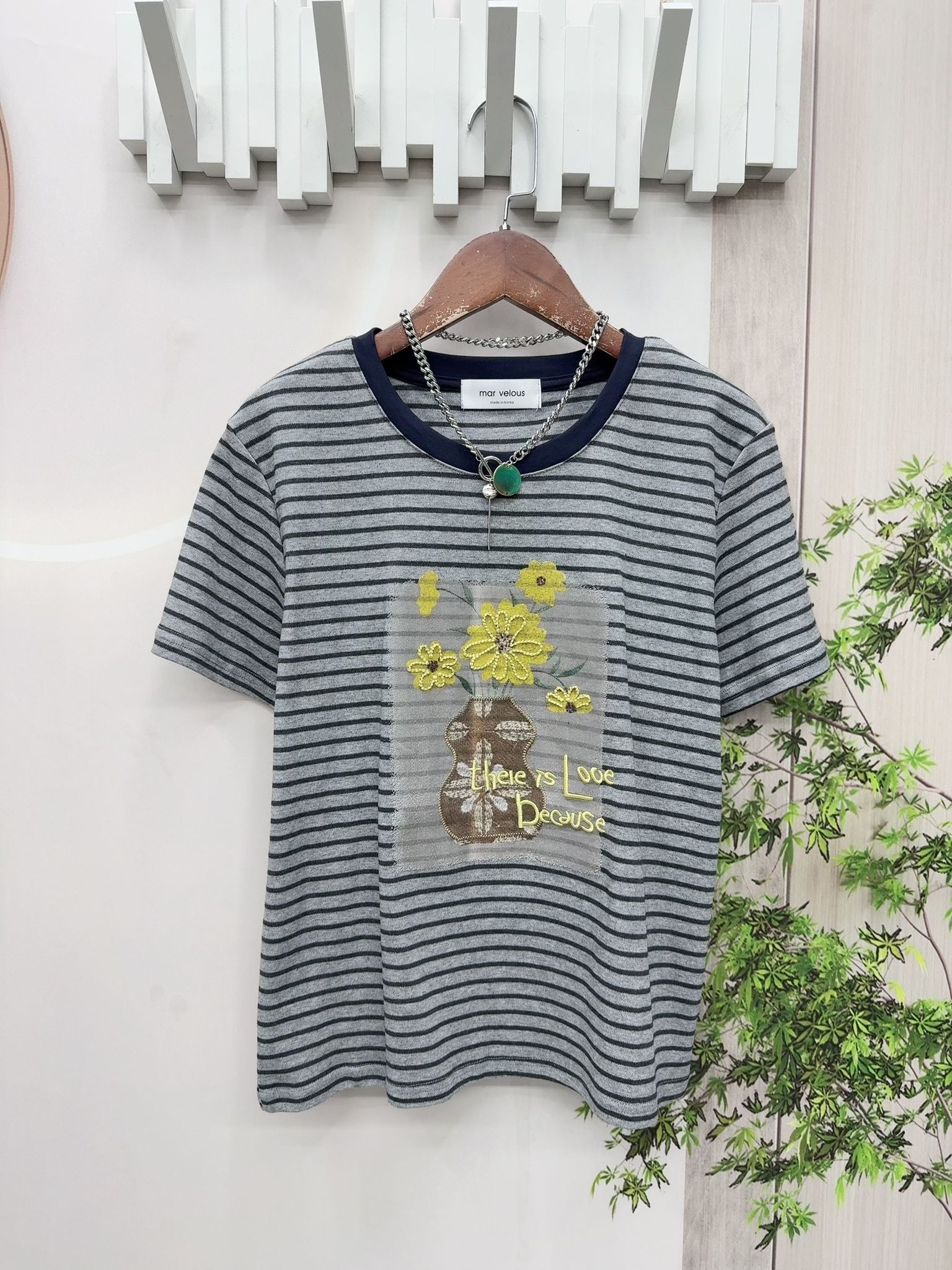 Ma牌子花圖案top ~161U