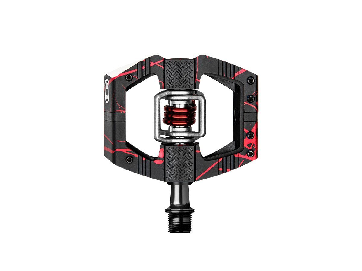 Crankbrothers Mallet E LS 卡踏 紅色