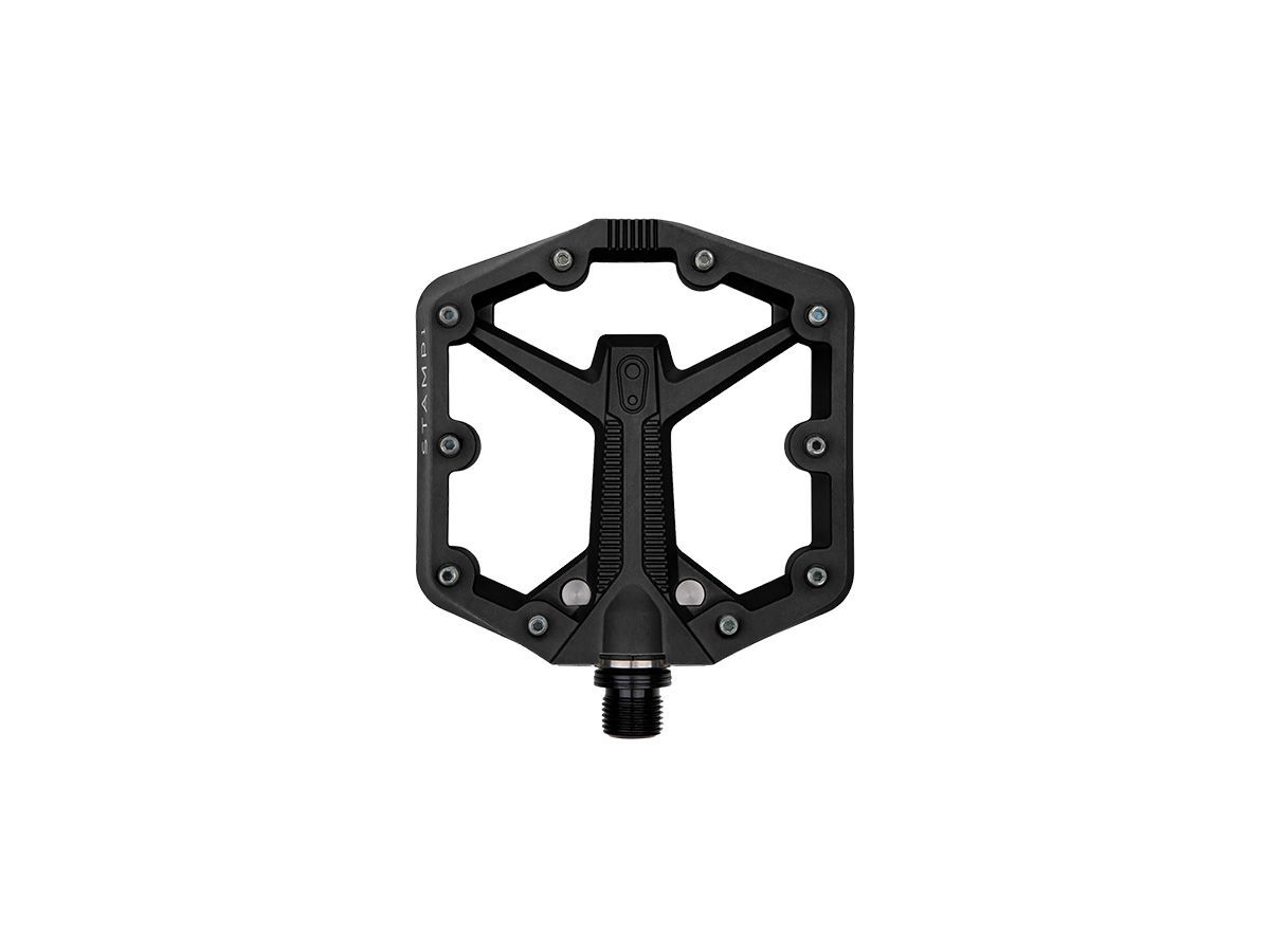 Crankbrothers STAMP 1 Gen 2 平板踏板 - 小 黑色
