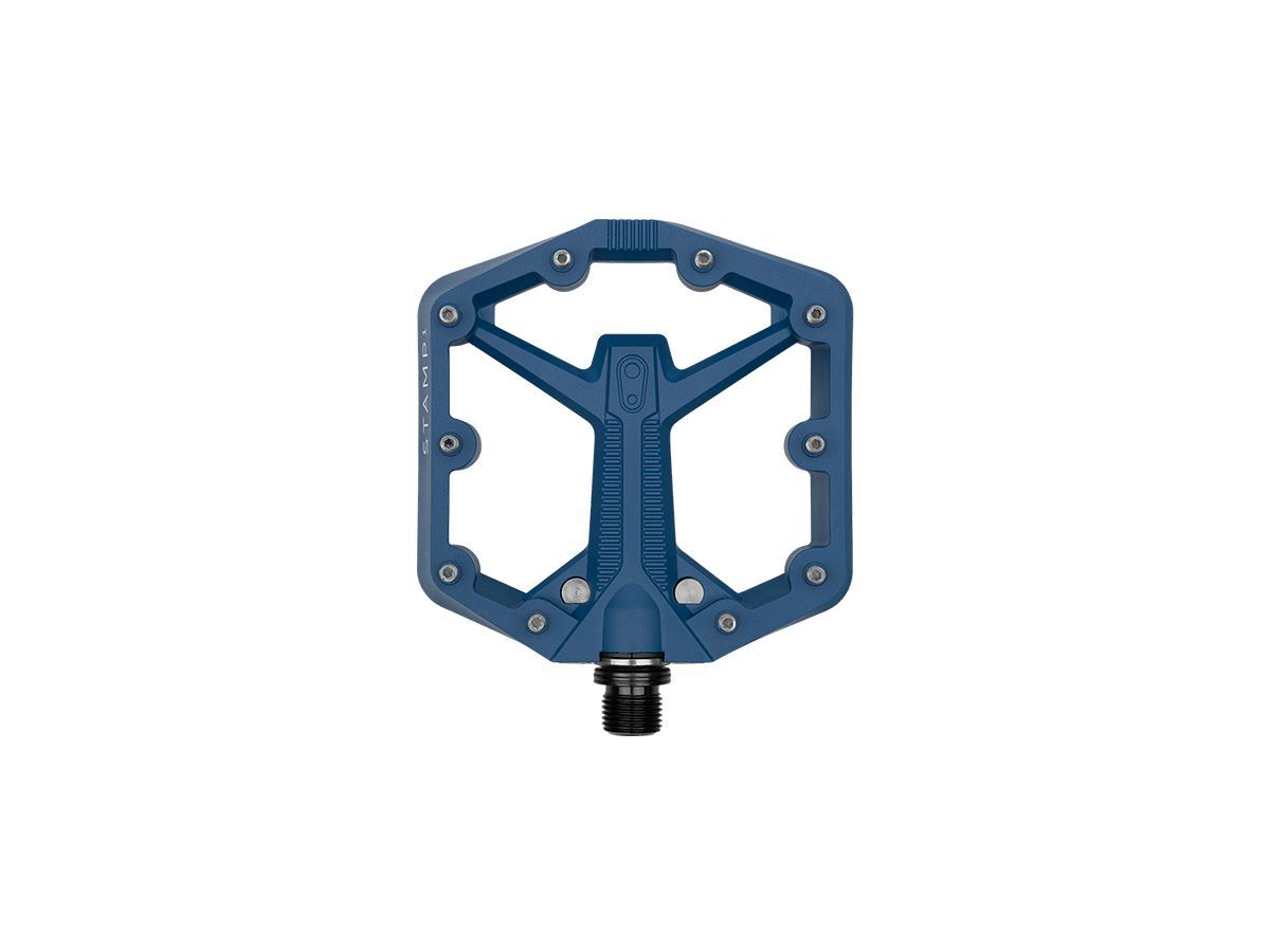 Crankbrothers STAMP 1 Gen 2 平板踏板 - 小 藍色
