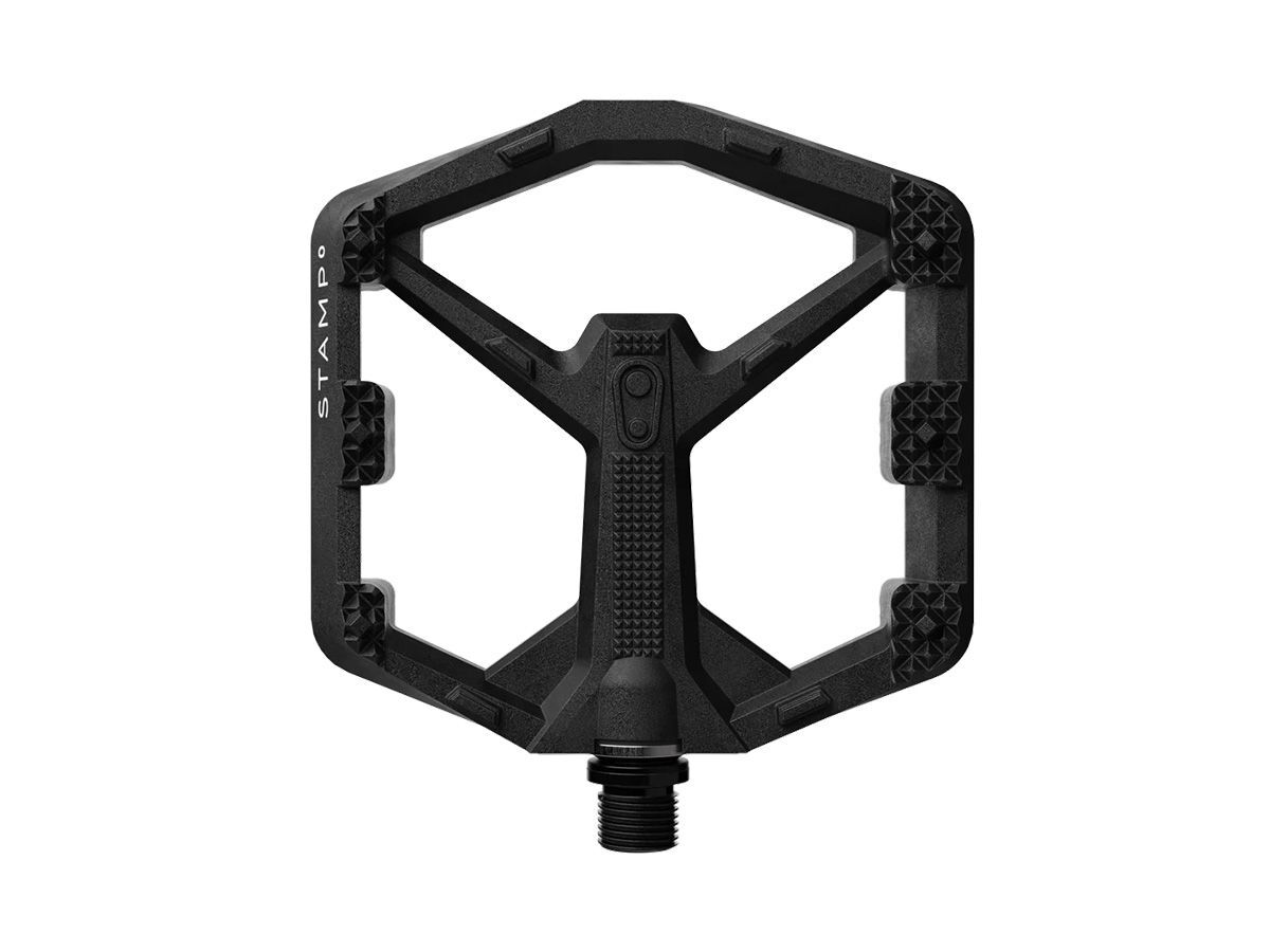 Crankbrothers STAMP 0 平板踏板 - 大 黑色