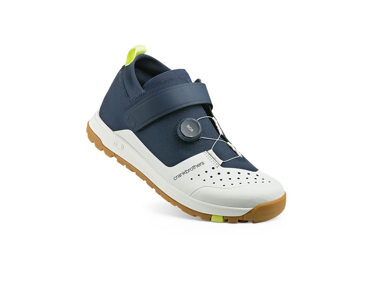 Crankbrothers STAMP TRAIL BOA® FLAT SHOES 平踏鞋 海軍藍/灰