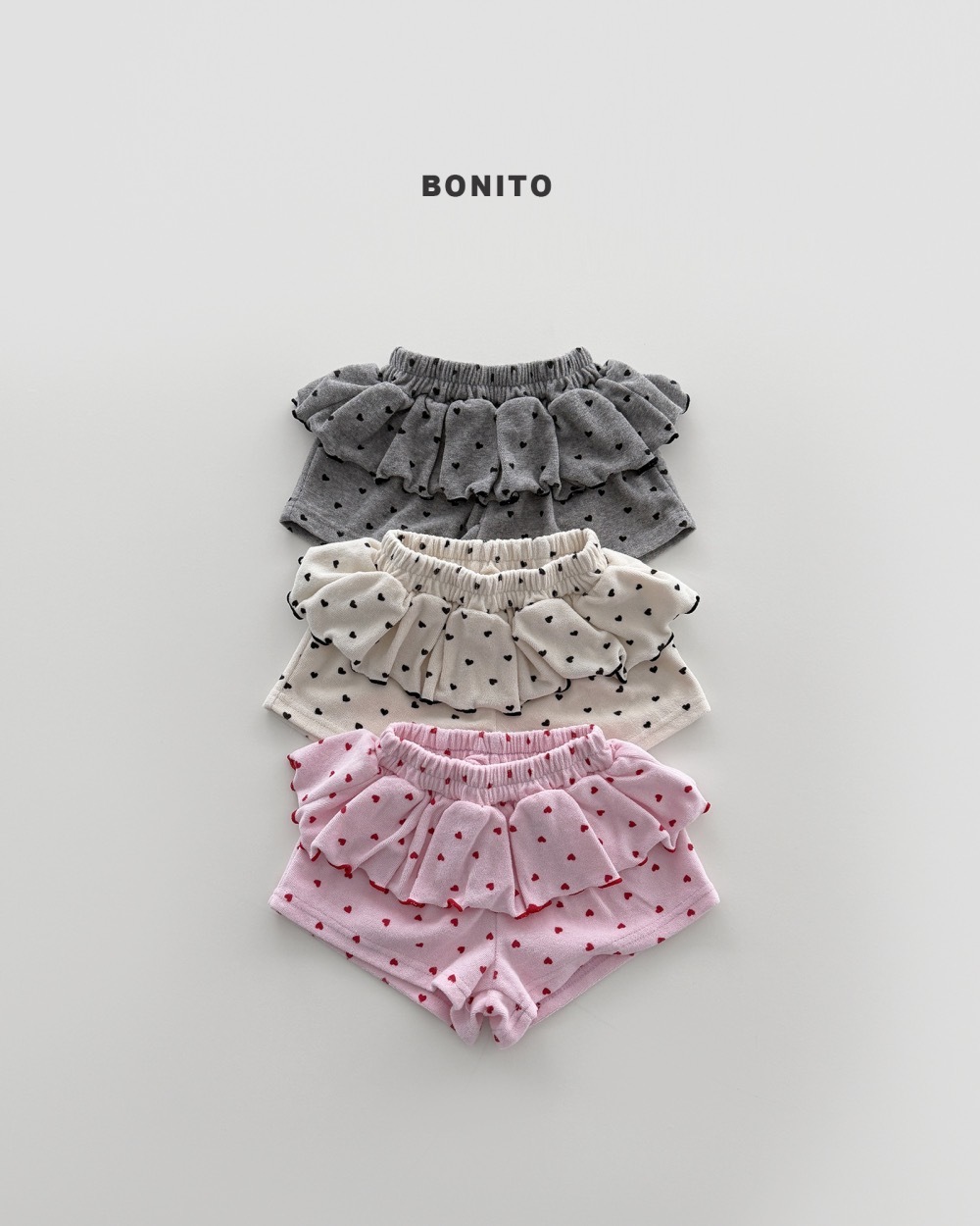 Bonito 波點荷葉裙褲 / 3色