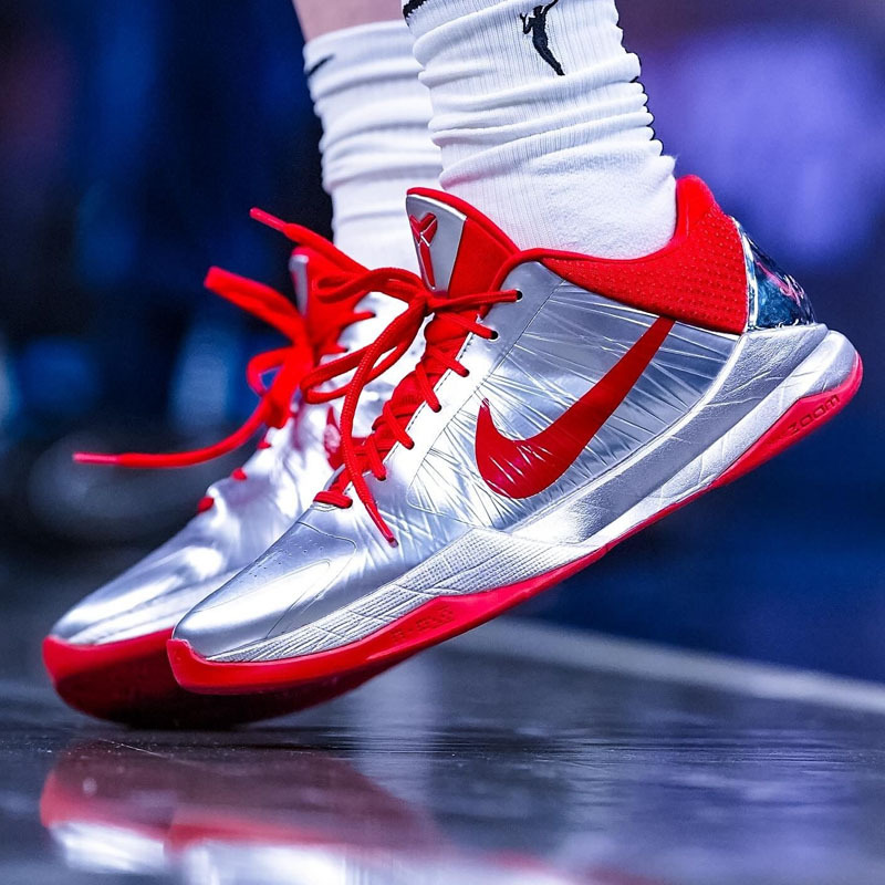 〈部分現貨+連線代購〉Caitlin Clark x Nike Kobe 5 Rookie of the Year 銀色 新秀 籃球鞋【IV2712-001】KOBE5