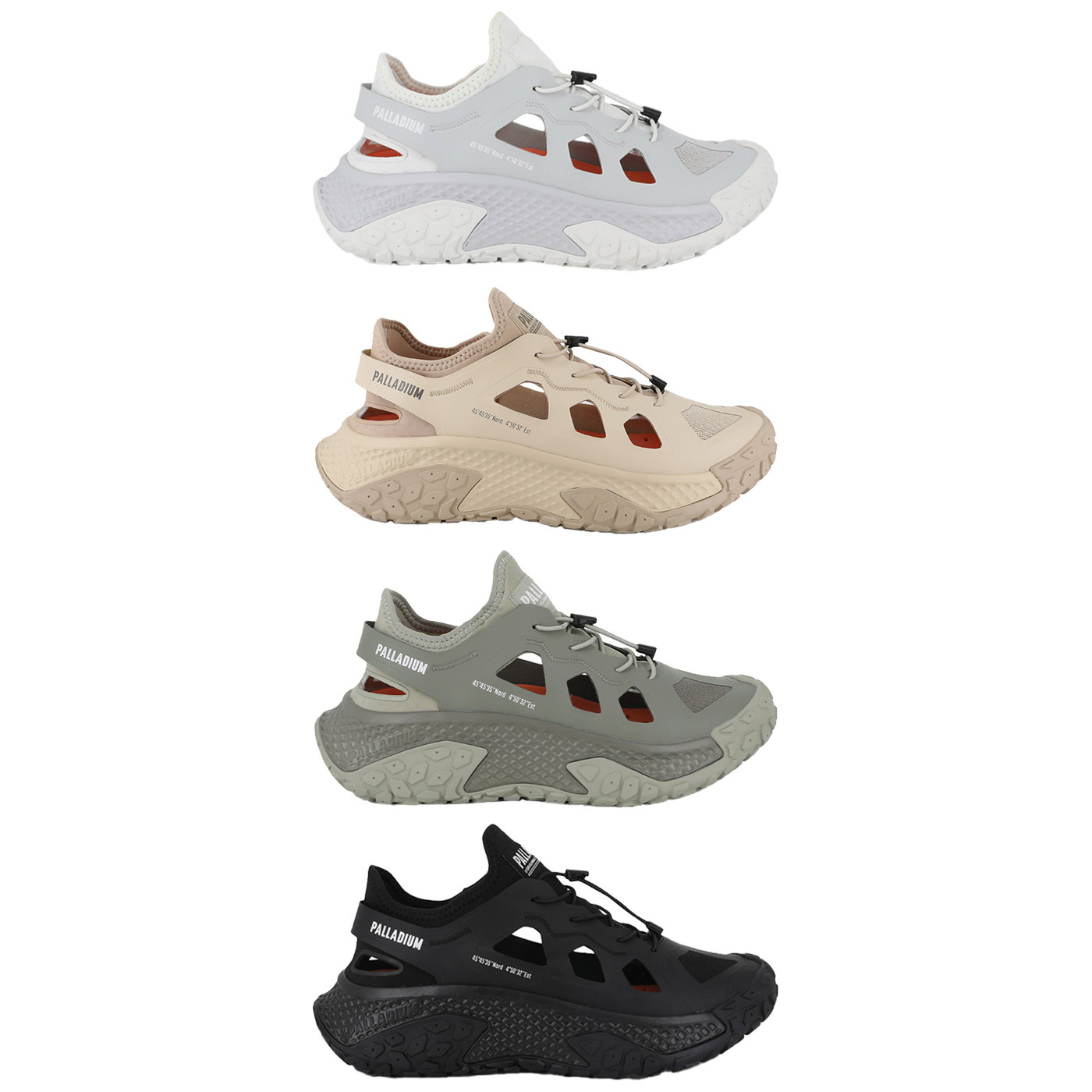 男女鞋 PALLADIUM OFF_BOUND HYDRO 黑 灰 綠 沙 戶外 快乾 透氣 快速綁帶 兩棲概念 波浪鞋 休閒鞋【74686】