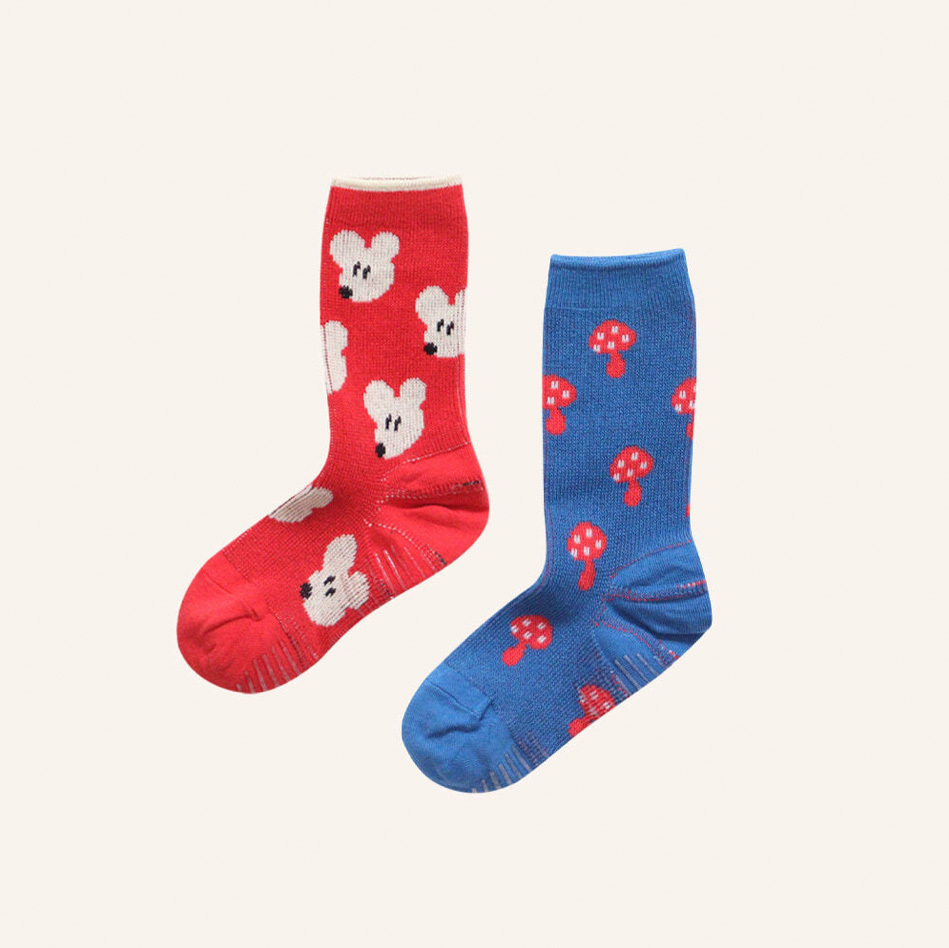 小鼠蘑菇堆2入組