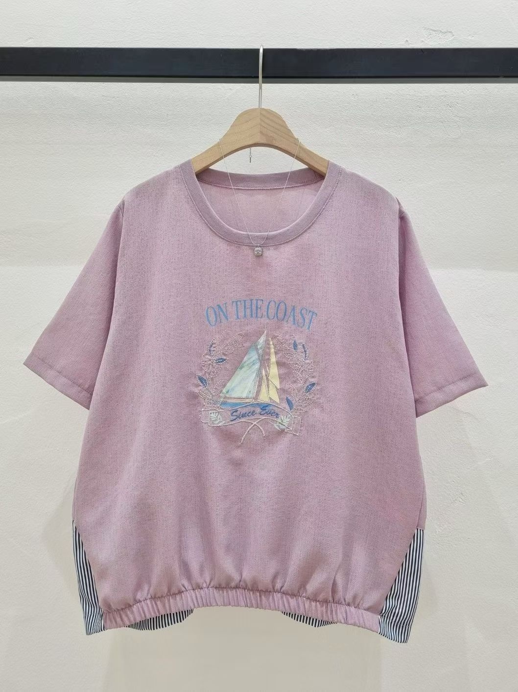 Y牌子帆船圖案top ～161AB