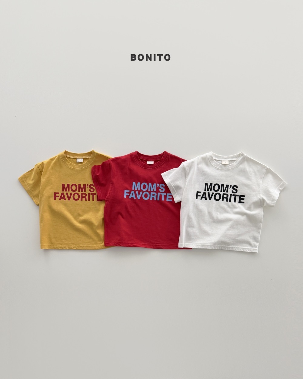 Bonito Mom's Favorite tee / 3色