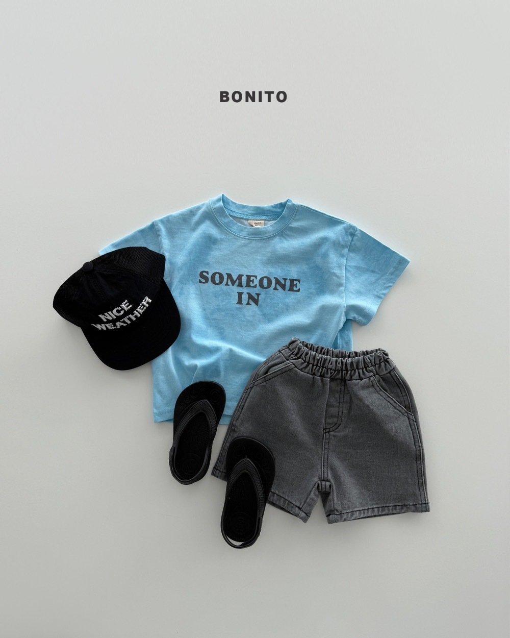 Bonito 水洗染 tee / 3色