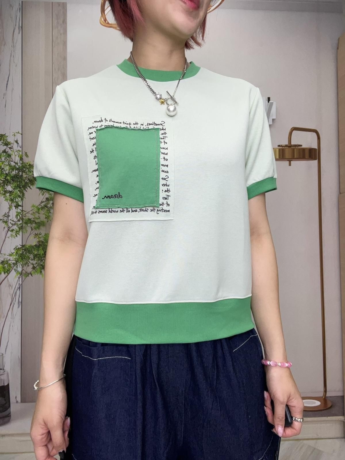 in 牌子拼色top ～161AF