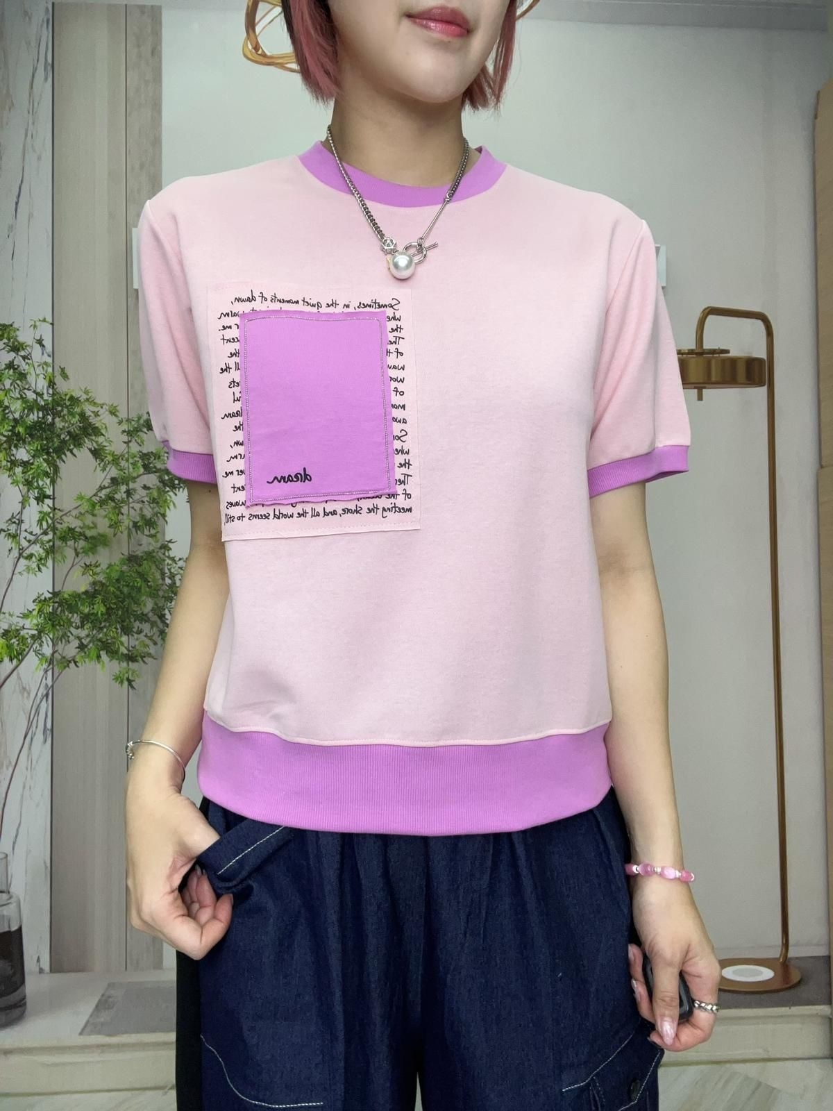 in 牌子拼色top ～161AF