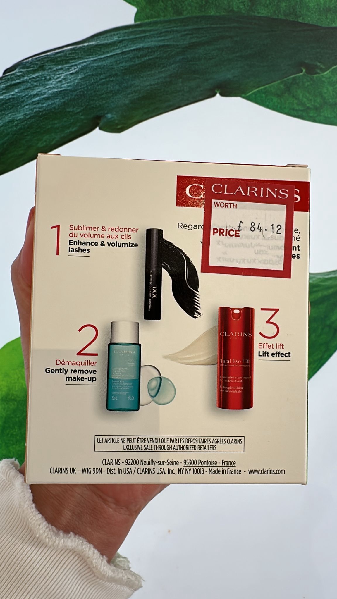 LYS01678 英國版Clarins 提拉撫紋修護眼霜套裝