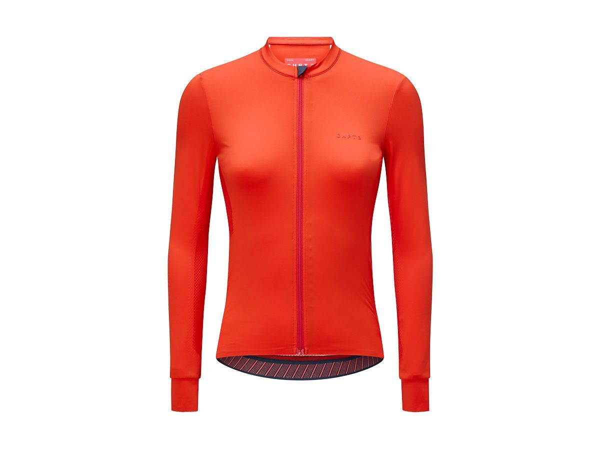 CHPT3 LS Jersey 女性春夏長袖車衣 火焰紅